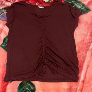 Cute tie up crop top